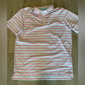 Footjoy Heather Stripe Lisle Polo